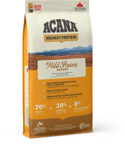 Acana Regionals Highest Protein Wild Prairie Recipe Dog Food