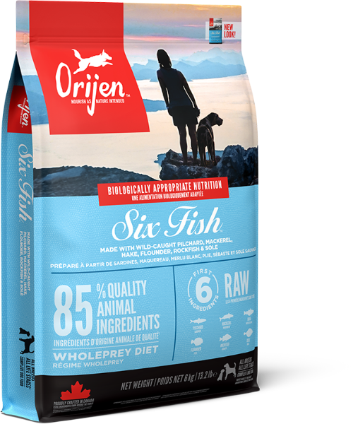 Orijen Six Fish Dog Food 11.4 Kg