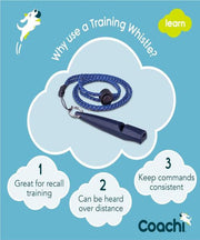 Company of Animals Coachi Whizzclick  Dog Training Whistle