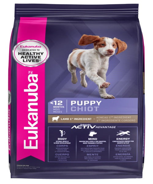 EUKANUBA Puppy Small and Medium Lamb and Rice Dog Food The Pet Tack Shop