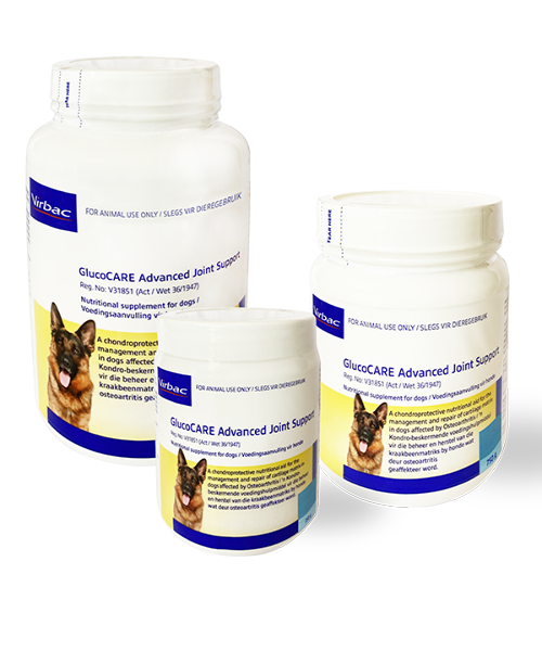 Virbac Glucocare Advanced Joint Support Supplement for Dogs