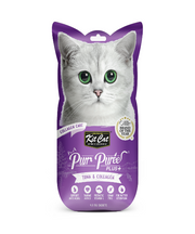 Kit Cat Purr Puree Plus Collagen Care Cat Treats 4 x 15g