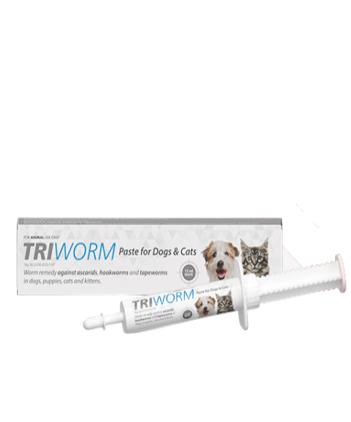 Triworm Deworming Paste for Pets 15ml