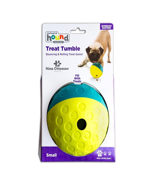 Nina Ottosson Treat Tumble Blue Small - Pet Mall