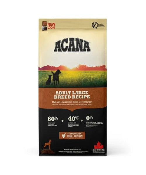 Acana heritage ingredients best sale