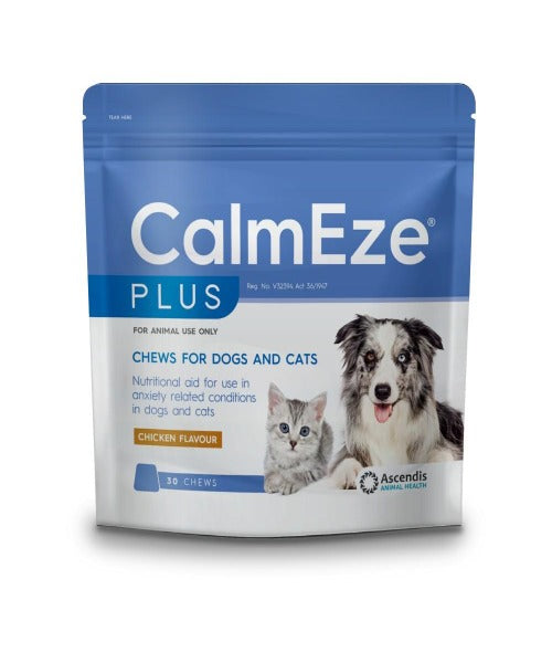 Calmeze Plus Pet Calming Chews 30s