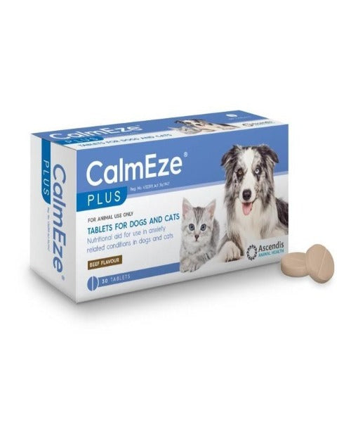 Calmeze Plus Calming Tablets for Pets