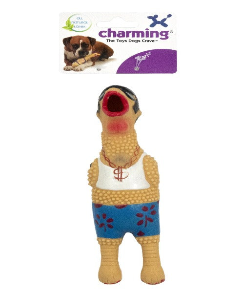 Charming Pets Squawkers Earl Dog Toy