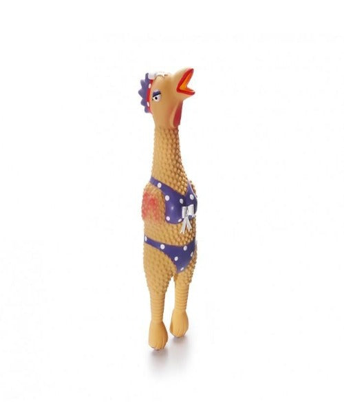 Charming Pets Squawkers Henrietta Dog Toy