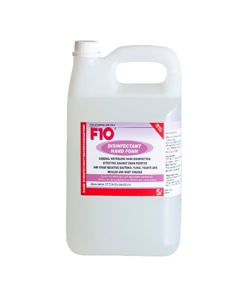 F10 Disinfectant Hand Foam