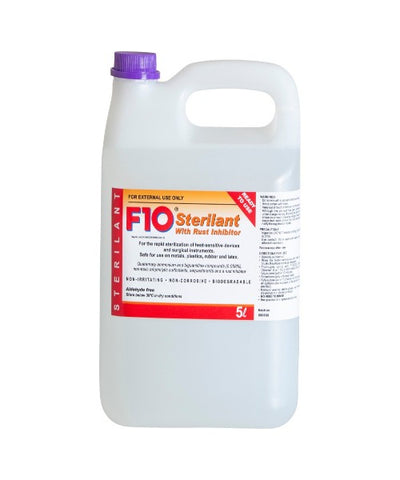 F10 Sterilant with Rust Inhibitor Disinfectant 5L