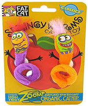 Fat Cat Classic Springy Worms Cat Toy 2pk