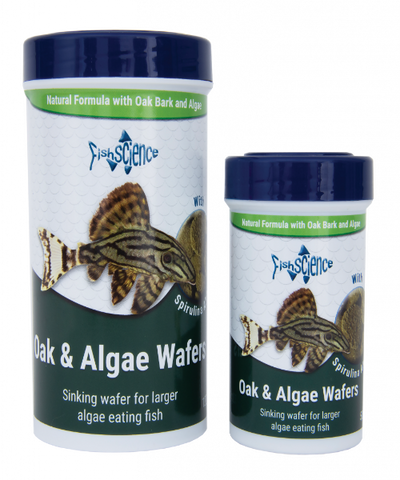 FishScience Oak & Algae Wafers Fish Food