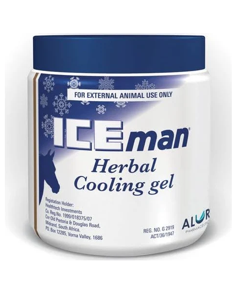 Iceman Herbal Cooling Gel for Horses