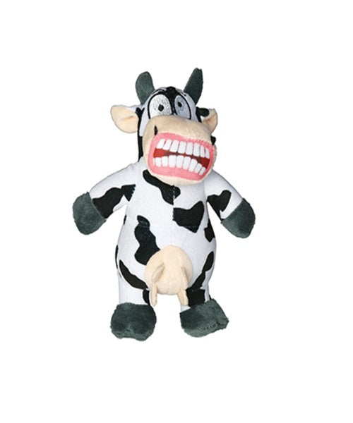 Mighty Angry Animals Cow Dog Toy