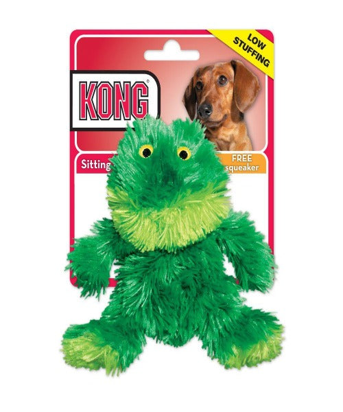 KONG Dr. Noyz Frog Plush Cat Toy - Pet Mall