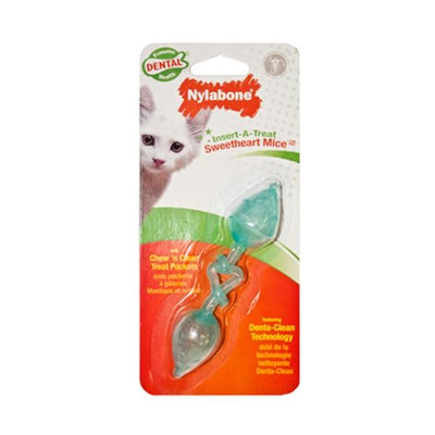 Nylabone Insert a Treat Mice Cat Toy