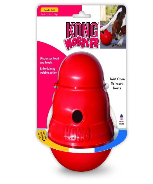 Kong Wobbler Chew Treat Dog Toy The Pet Tack Shop