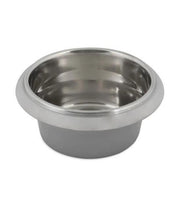 Petmate Painted Stainless Steel Easy Grip Dog Bowl