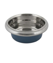 Petmate Painted Stainless Steel Easy Grip Dog Bowl