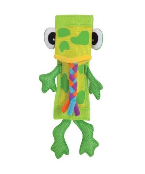 Petmate Zoobillee Firehose Frog Dog Toy – The Pet & Tack Shop
