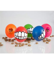 Rogz Ballz Grinz Treat Ball Dog Toy