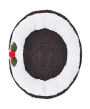 Rosewood Christmas Pudding Snuggle Pet Bed