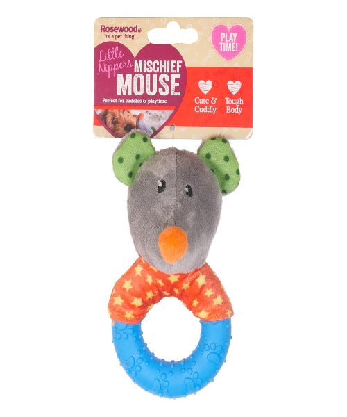 Rosewood Little Nippers Mischief Mouse Dog Toy