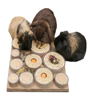 Rosewood Maze-A-Log Treat Challenge Small Pet Toy