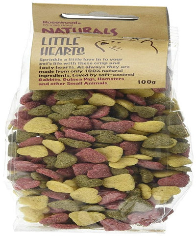 Rosewood Little Hearts for Small Pets 100g