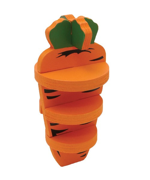 Rosewood Woodies 3D Carrot Toy For Small Pets