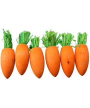 Rosewood Woodies Play Carrots for Small Pets 6 Pack