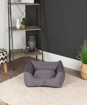 Scruffs Manhattan Dog Box Bed Dark Grey