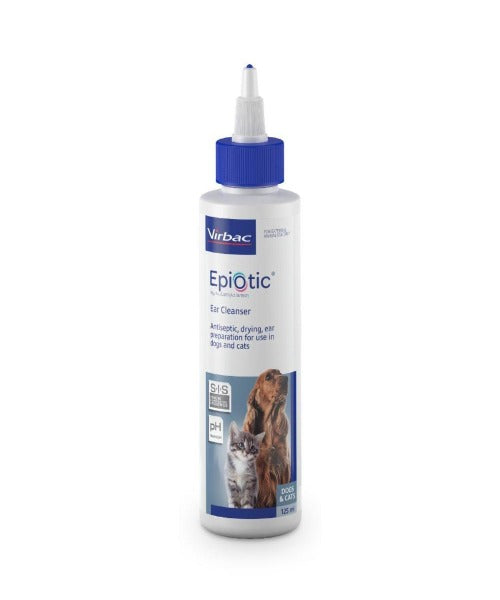 VIRBAC EPI-OTIC EAR CLEANER 125ML – The Pet & Tack Shop