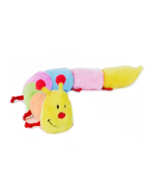 ZippyPaws Caterpillar with Blasters Dog Toy