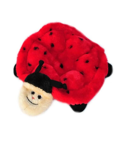 ZippyPaws Squeakie Crawler Betsey the Ladybug Dog Toy