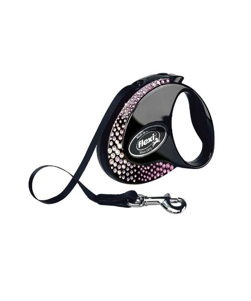 Flexi Glam Swarovski Petite Composition S Tape 5 m Dog Leash